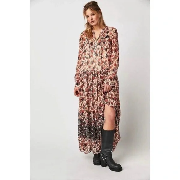Free People Multicolor Floral Maxi Dress - Picture 2 of 4